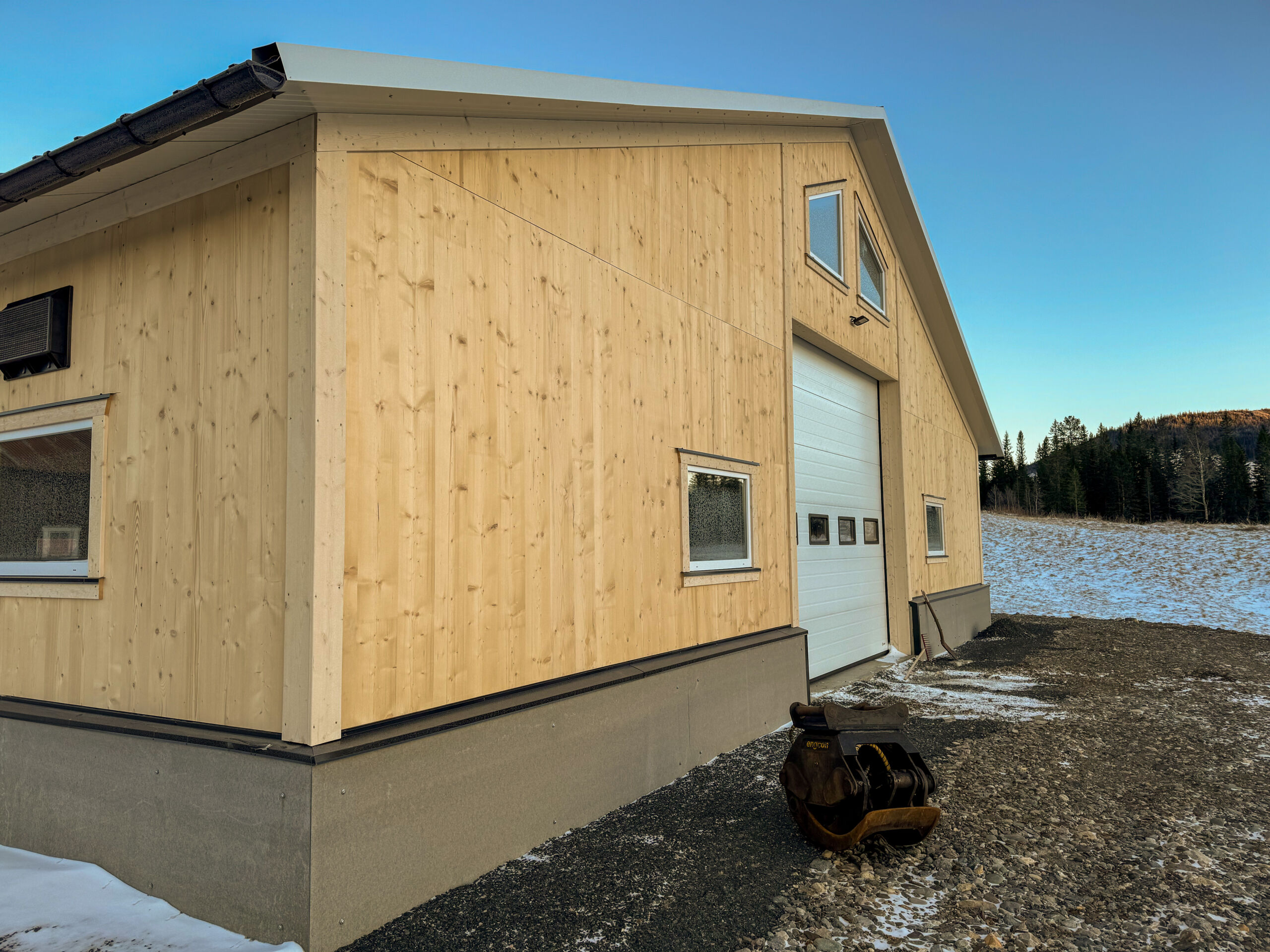Fårstall i Ogndal, Fjössystem Byggnad, Steinkjer 2025