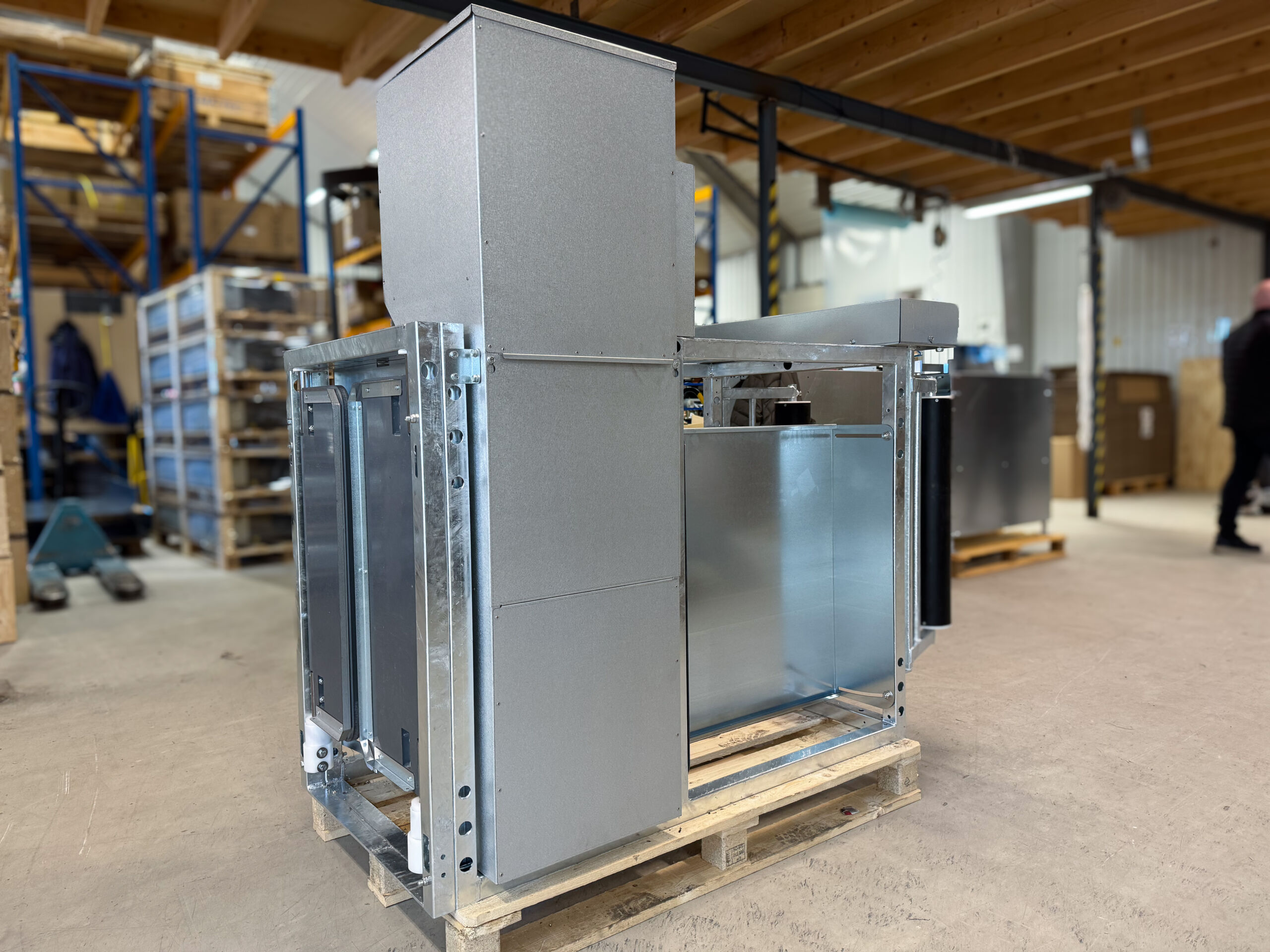 Prototype Biocontrol kraftfoderautomat, februari 2025