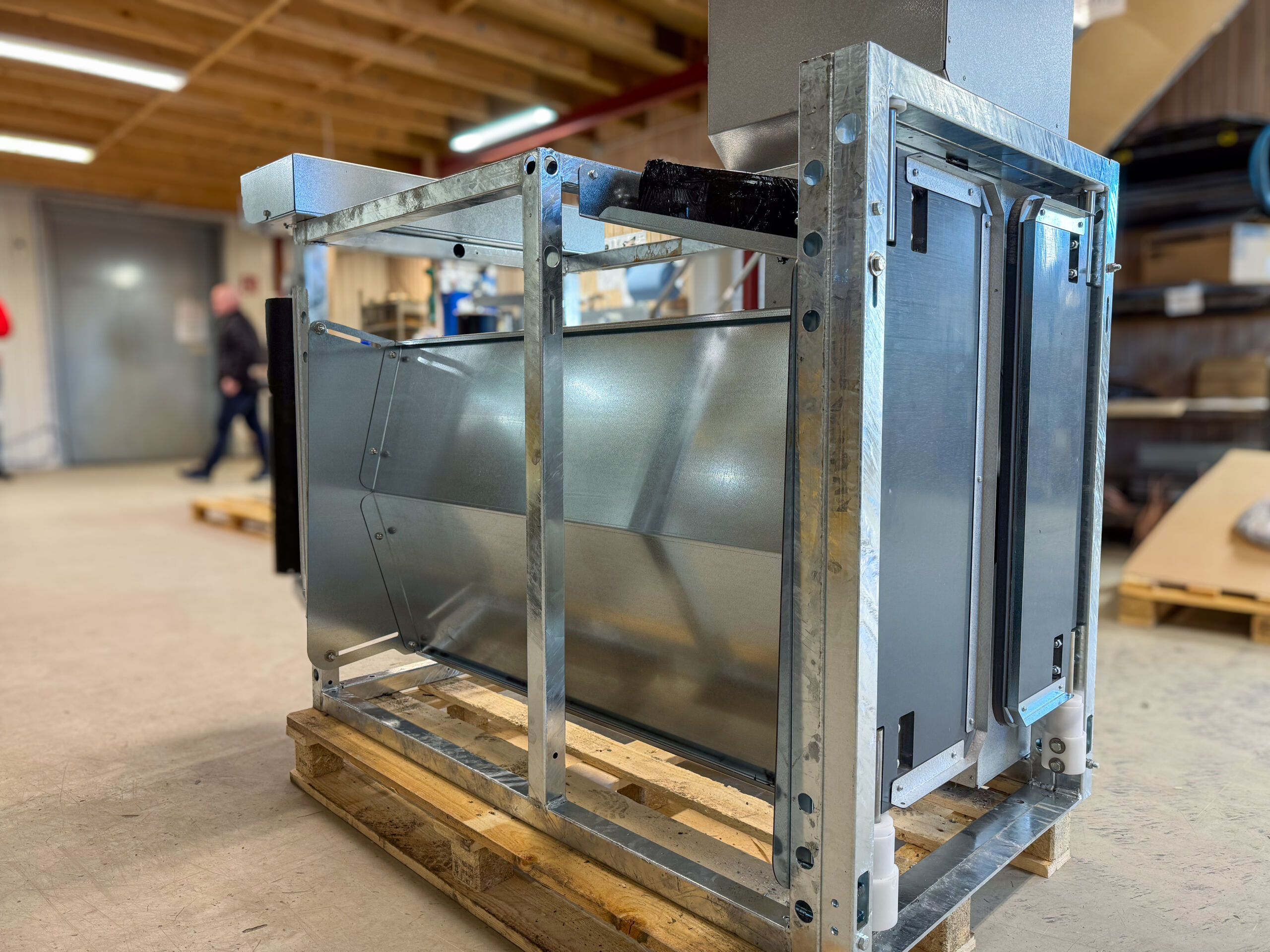 Prototype Biocontrol kraftfoderautomat, februari 2025