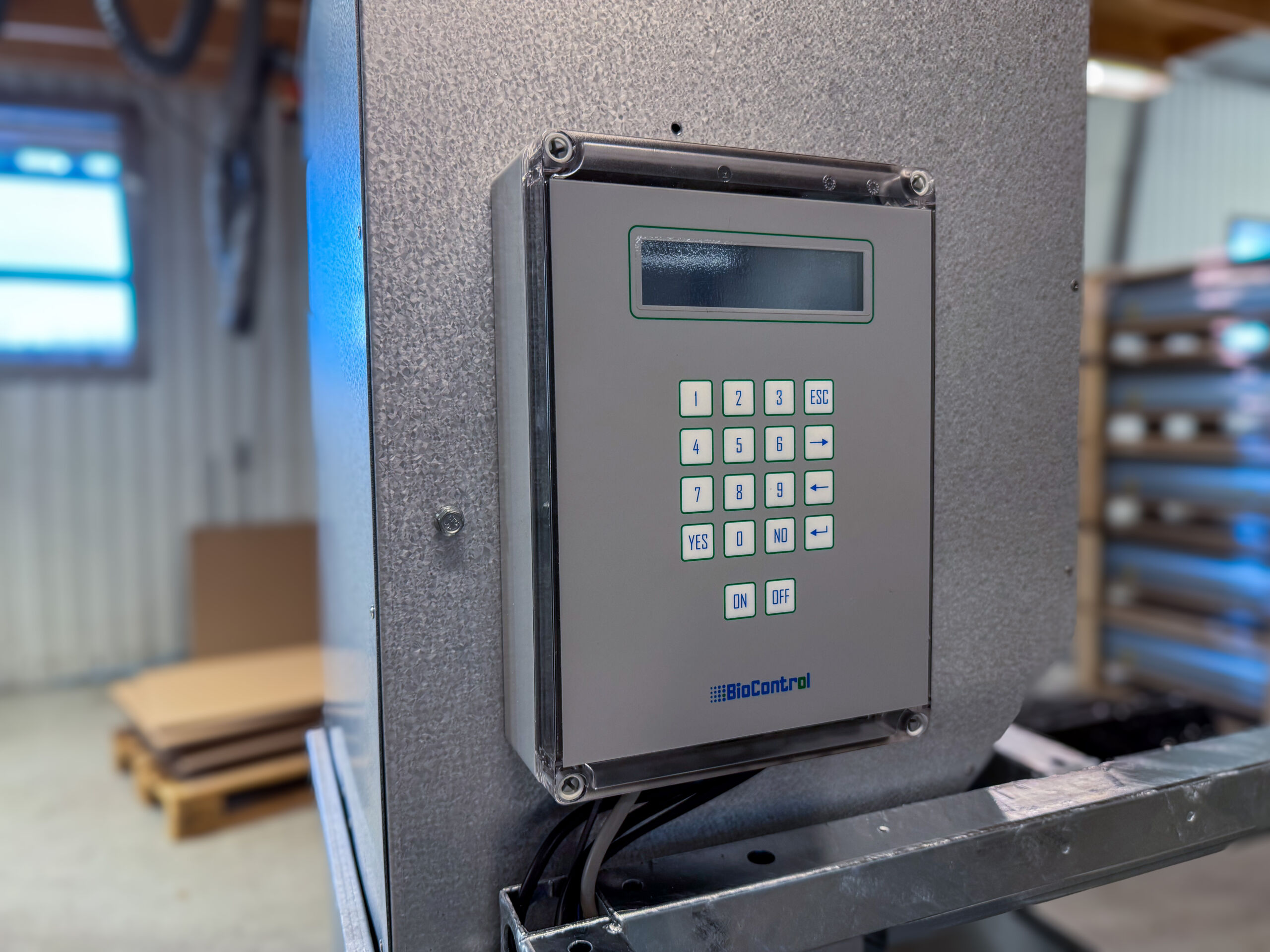 Prototype Biocontrol kraftfoderautomat, februari 2025