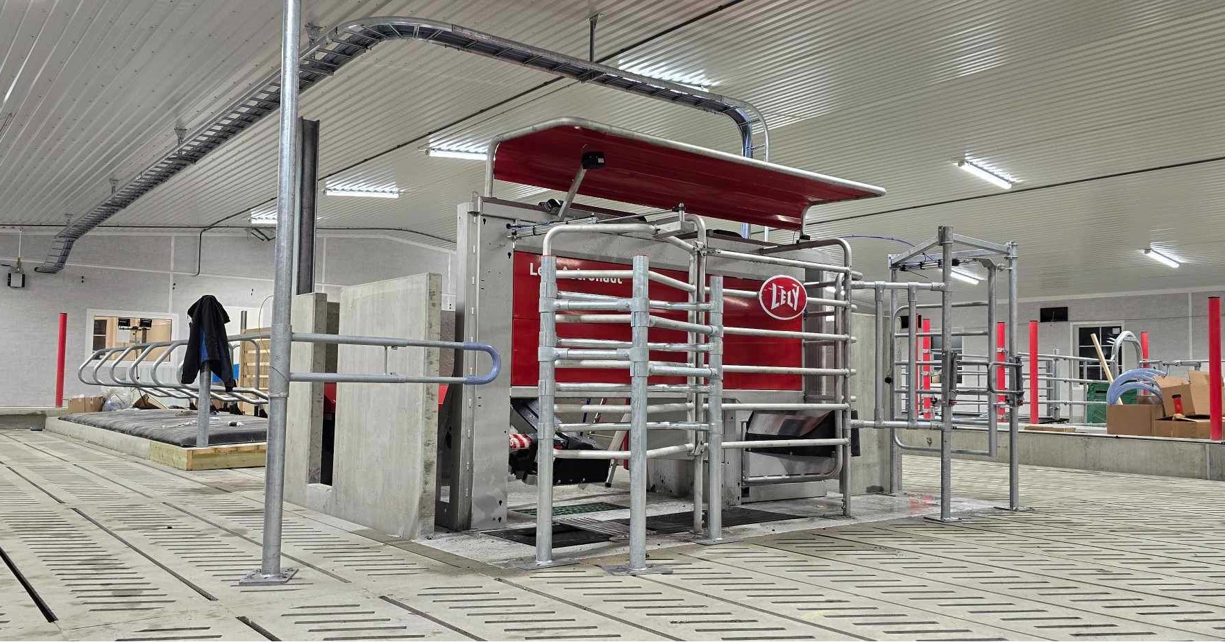 Lely Astronaut A5 hos Magnus Åsegg, Steinsdalen februari 2025
