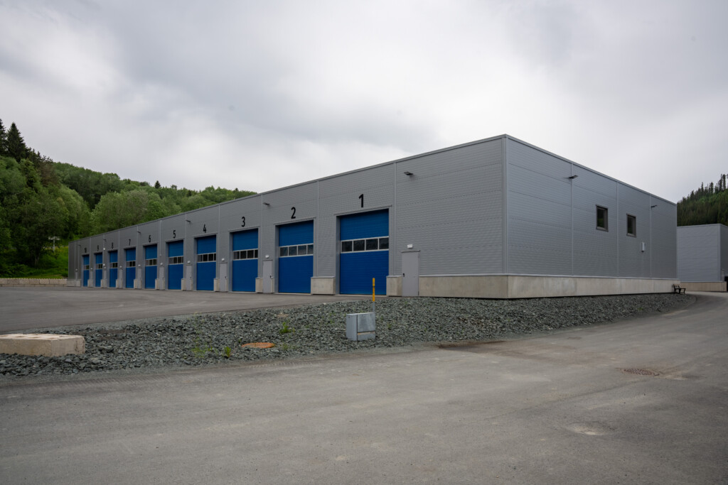 Etapp 1 på Nordset Industripark. Klæbu, 2026