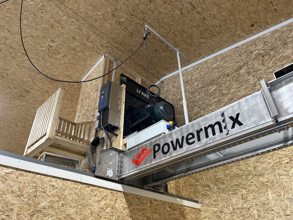 Torkanläggning i Tjølling. Løkke Powermix. Vestfold, 2025