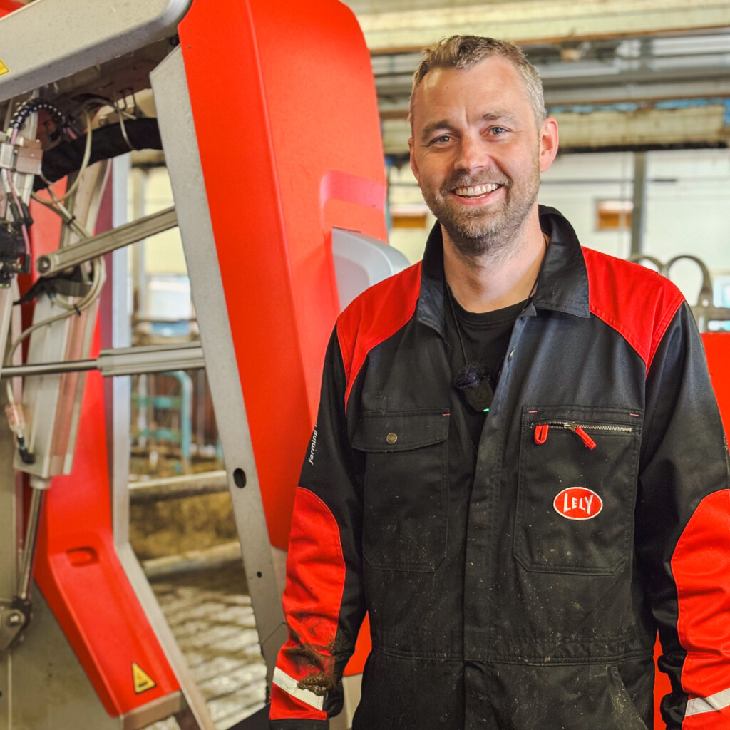 Odd-Åge Skage (servicechef Lely, Nordland/Troms och Finnmark)