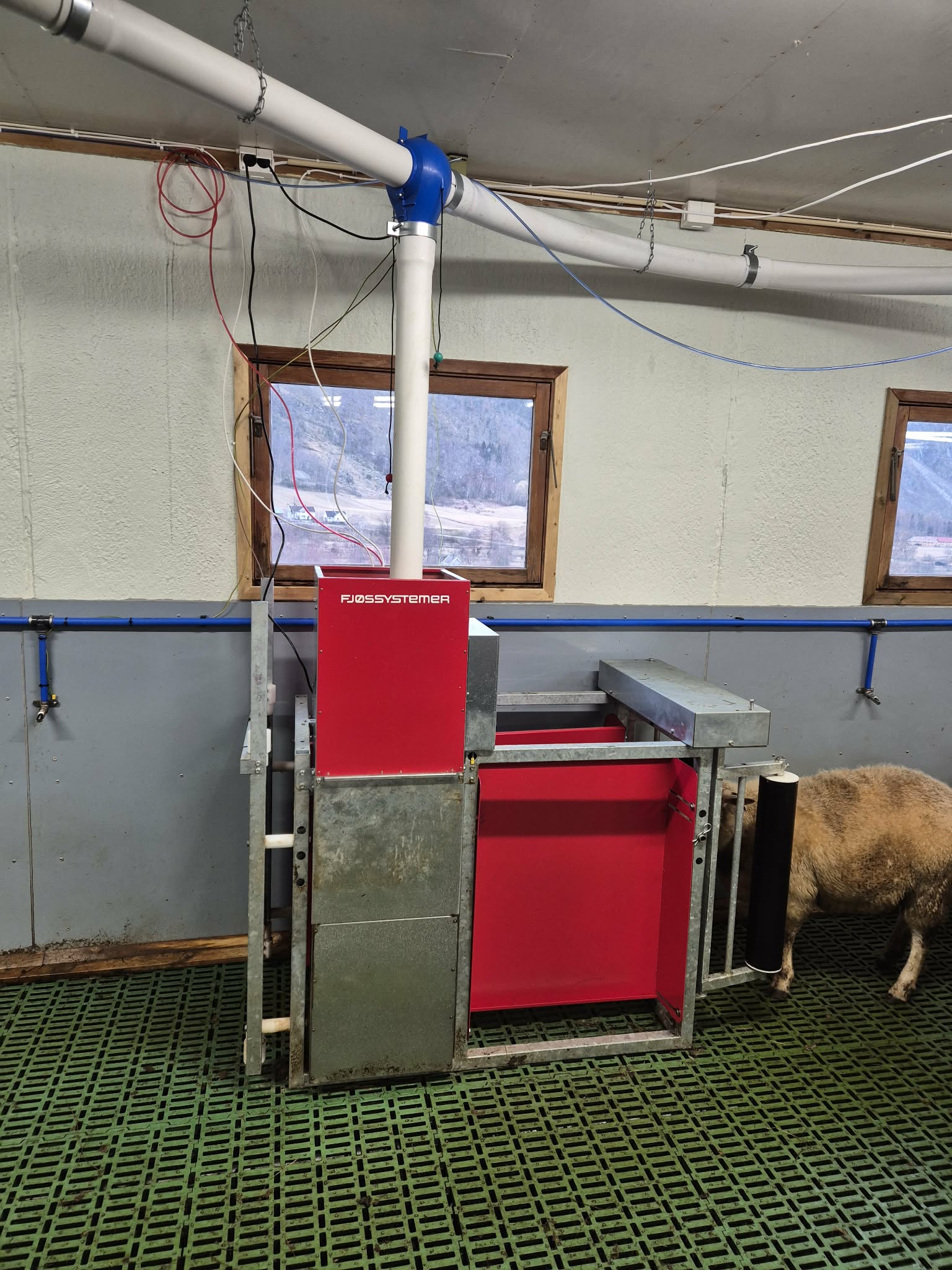 Kraftfoderstation. Finn Mo, Lærdal 2026