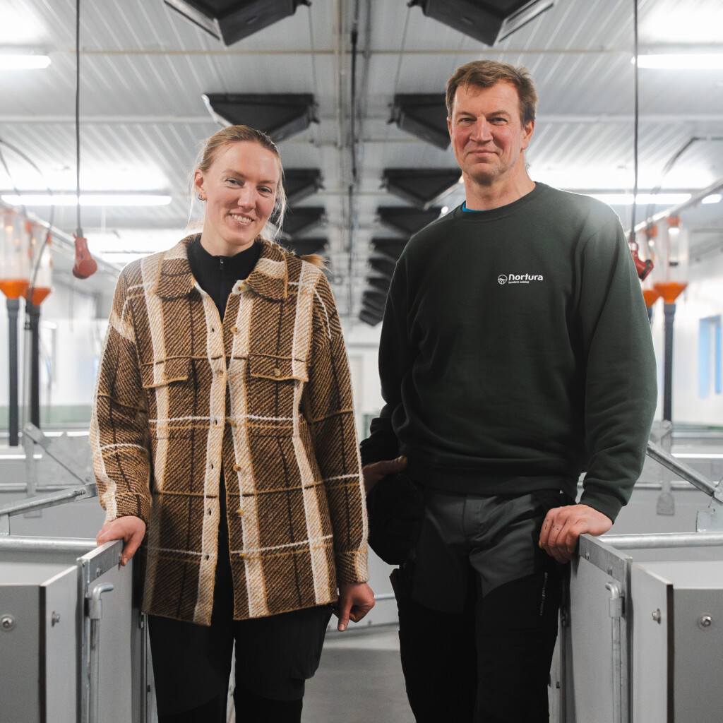 Solveig och Svein Roar Nygaard. Lena i Østre Toten, januari 2026