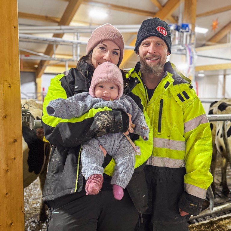Signe, Magne Landrø och May Rita Olsen. Lensivk 2025