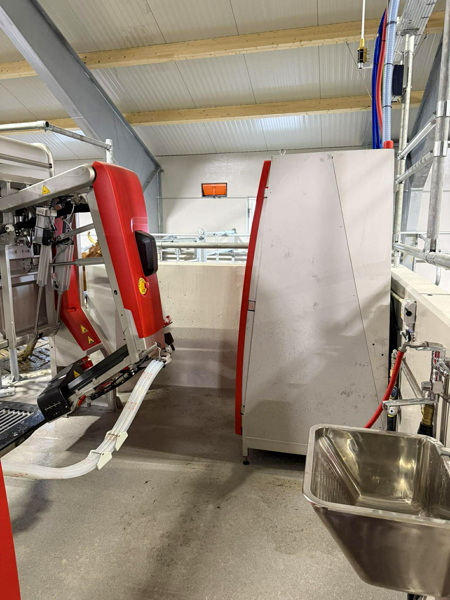 Lely A4 mjölkrobot. Tore Fuglestad. Bjerkreim, 2026