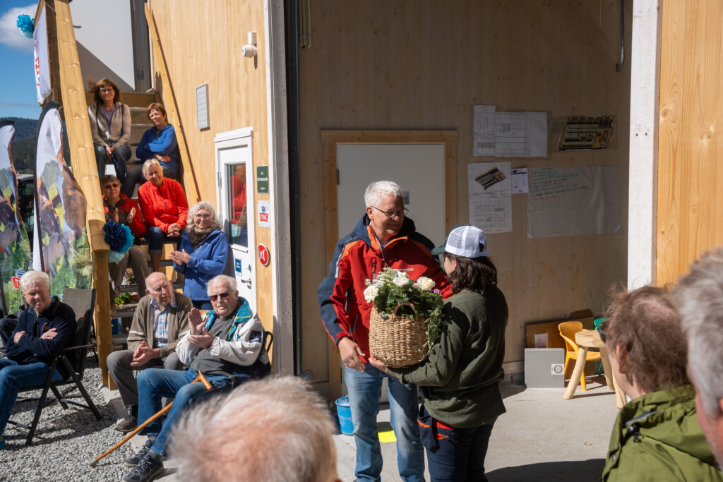 Öppen ladugård, Trygve Bore och Roxana Stangebye. Sigdal, maj 2026